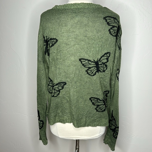 Just Polly butterfly sweater Size Small - Picture 6 of 10